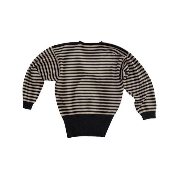 Salvatore Ferragamo Stripped Knitted Sweater Top / CLOFA - Picture 2 of 4